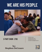 We Are His People TB choral sheet music cover